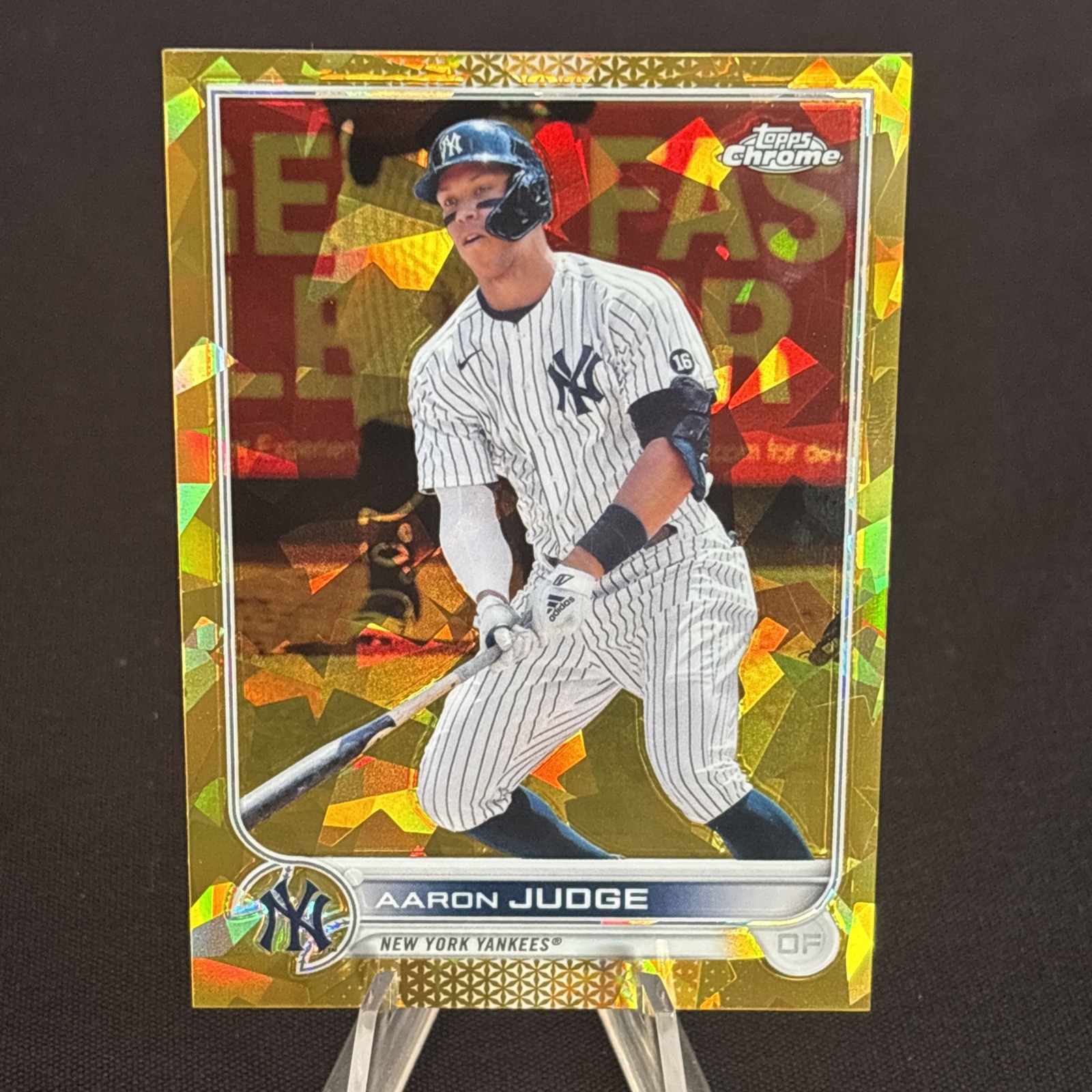 2022 Topps Chrome Sapphire Edition - Aaron Judge #99 Gold 1/50 🔥 NY Yankees 