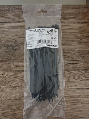 100 Kabelbinder ty200-40x100 Thomas & Betts ABB , NEU!!!