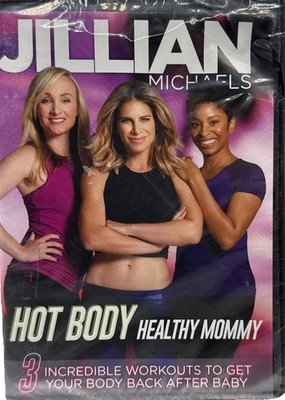 Hot Body: Healthy Mommy - DVD - 3 Incredible Workouts - Jillian Michaels - New -