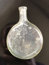 Antique Lying bottle Mini flask   Pre 1900's