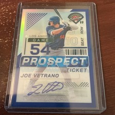 Joe Vetrano 💎 2024 Panini Prospect Edition Blue Prizm Signatures - 073/149 Auto