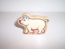 Thomas Wooden Train Farmer McColls Pig