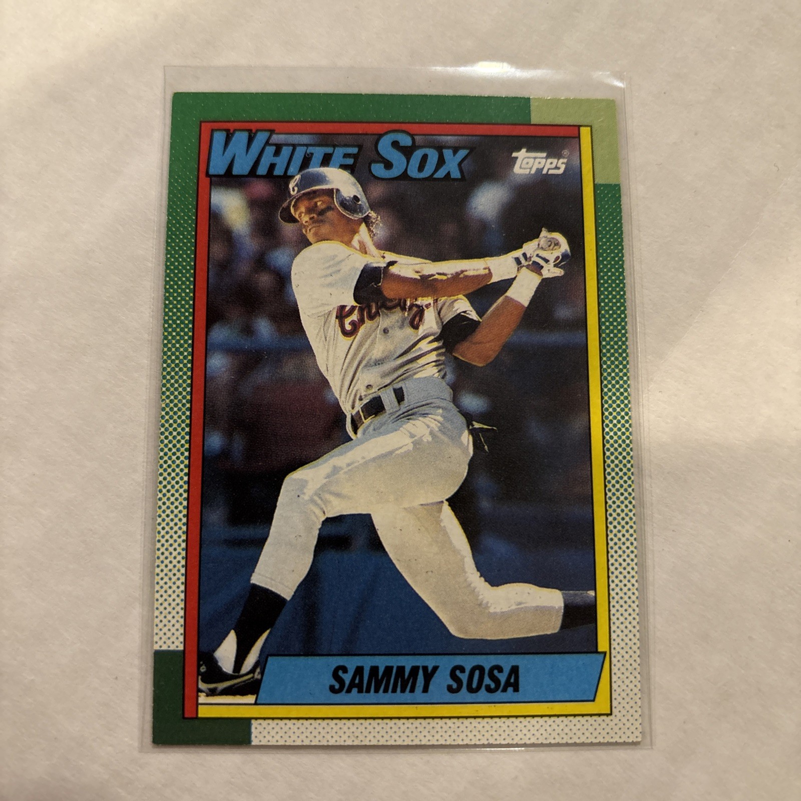 SAMMY SOSA 1990 TOPPS #692 ROOKIE WHITE SOX