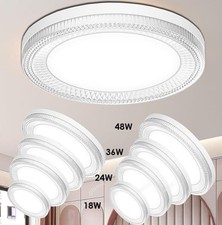 LED Flush Mount Ceiling Light Bedroom Kitchen Lighting Fixture Daylight 6000K