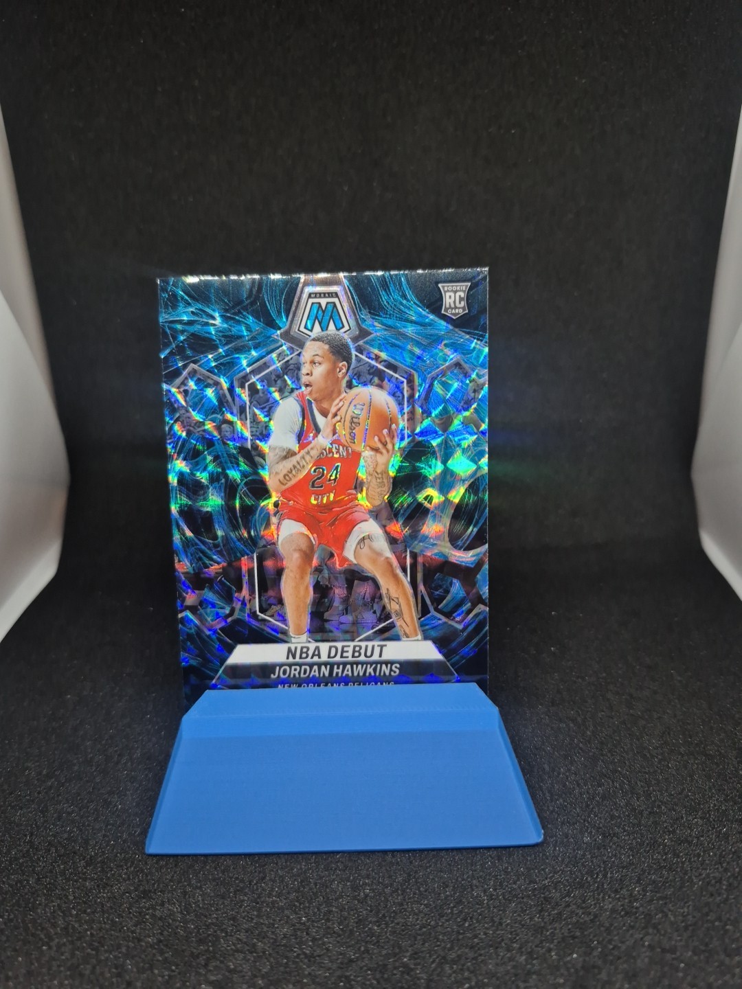2023-24 Panini Mosaic - NBA Debut Jordan Hawkins #253 Genesis Mosaic Prizm RC
