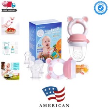 Baby Fruit Food Feeder Pacifier - Fresh Food Feeder, Infant Fruit Teething Te...