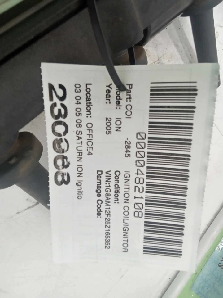 03-06 Bobina de encendido/encendedor SATURN ION 2,2 L Opt L61 usado OEM 12587426 Foto 2 de 4