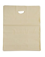 250-500 DIE CUT HANDLE BAGS COLORED PLASTIC MERCHANDISE BAGS RETAIL STORE BAGS