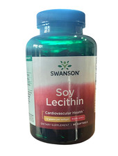 SWANSON SOY LECITHIN 1200mg, 90 capsules