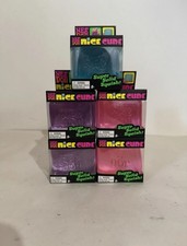 Nee Doh Nice Cube Super Solid Squish Purple Blue Pink Lot of 5 New Sealed
