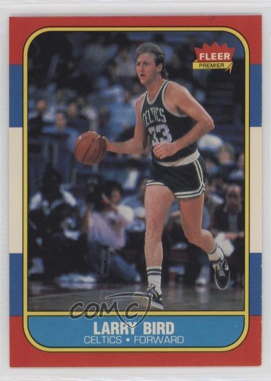 1986-87 Fleer Larry Bird #9 HOF 0e0