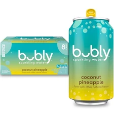 Sparkling water, zero sugar and zero calories, soda water, 12 liquid ounces can