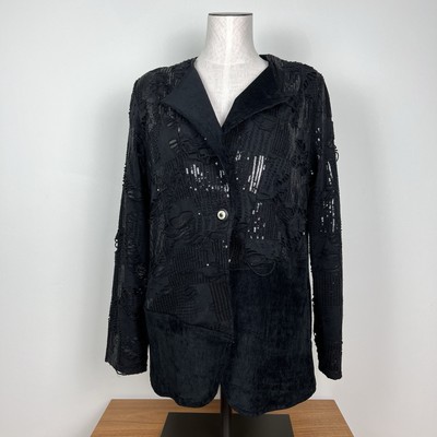 Size XL. Tesoro Moda Distressed Suede Blazer Jacket