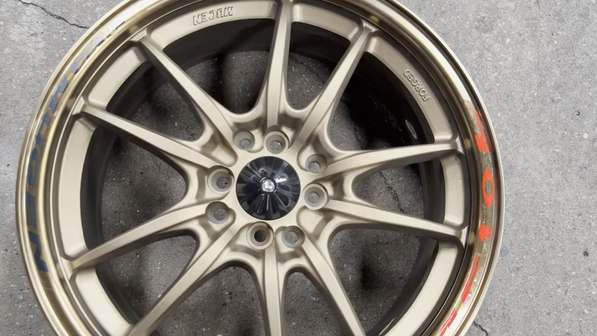 New 17x7 ET38 Mugen MF10 Design BRONZE (4 Wheel) 4x100 HONDA