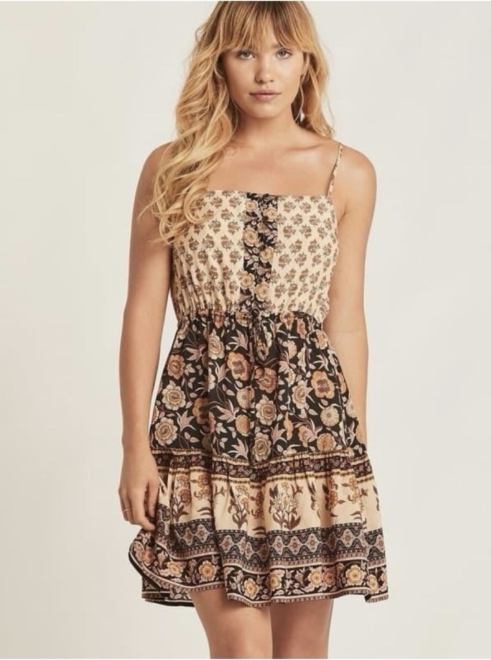 *As New* ARNHEM Abigail Mini Boho Summer Strappy Folk Beach Festival Dress 16