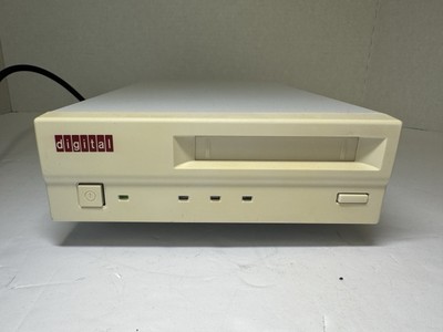 DEC digital TLZ09-DB Vintage External Tape Drive with Power Supply