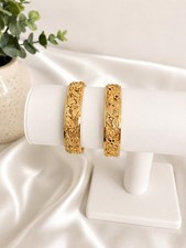 Gold Plated Bangle set