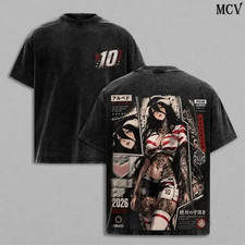 Albedo Overlord Anime Vintage Washed T-Shirt, Graphic Tee, Gift for Fan S-5XL