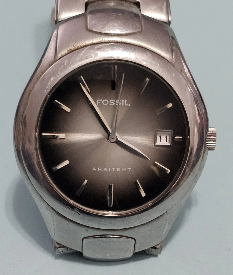 Reloj Hombre FOSSIL ARKITEKT FS-2903 Todo SS Fecha y Hora 50 Metros 33043 Foto 2 de 4