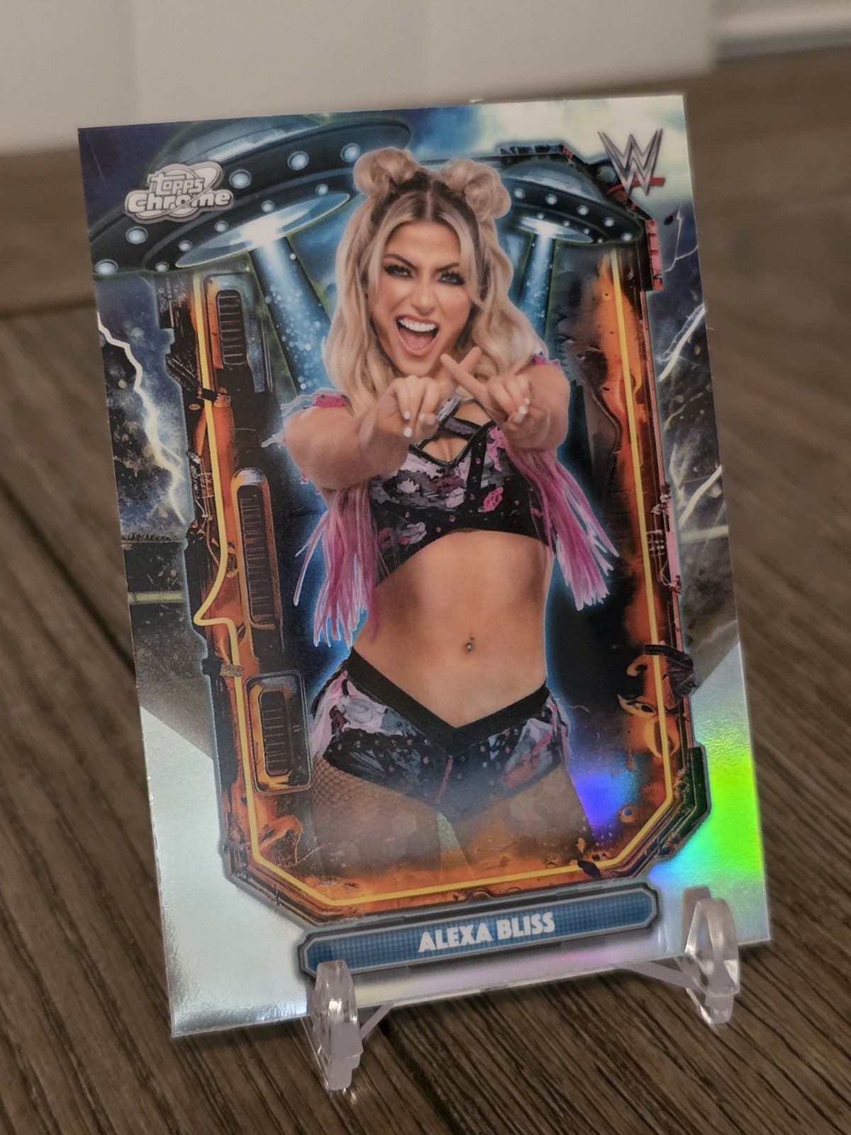 2026 Topps Chrome Cosmic WWE Alexa Bliss Extraterrestrial Talent #ET-8