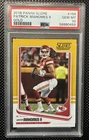 Patrick Mahomes lI 2018 Panini Score GOLD #159 Kansas City Chiefs PSA 10