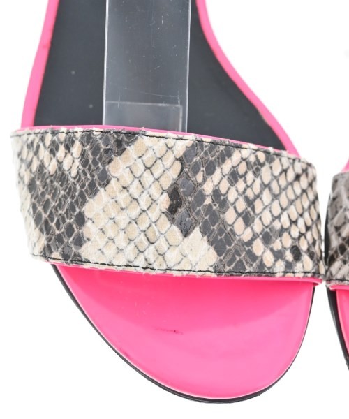 STELLA McCARTNEY Sandals BlackxBeige(Python) EU35… - image 6