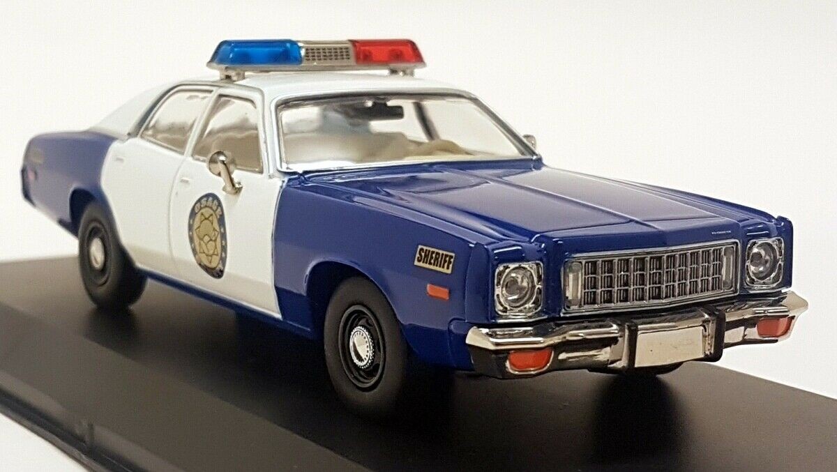 Greenlight 1/43  Plymouth Fury Osage County 1975 Police Diecast Model Car