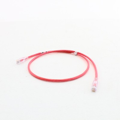 Hubbell CROSSOVER Patch Cord Cat 5e Pink 3 Ft Ethernet Network Cable HC5EPK03C04