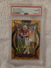 2024 Panini Select - Concourse Drake Maye #27 Orange Shock Prizm /499