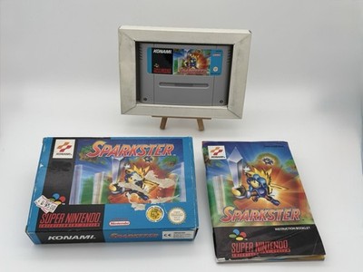 Sparkster - SNES - PAL- Version - mit Anleitung und OVP - gebraucht