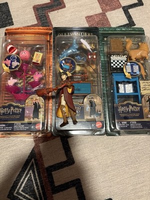 Harry Potter Diagon Alley Collectibles Shops Lot of 3 NIB Ollivanders & Weasleys