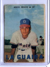 1967 Topps Venezuela #55 Angel Bravo La Guira