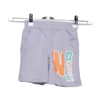 Lindex Kids, Freizeitshorts, Größe: 104, Grau/Mehrfarbig, Print, Sweat #Ksh