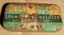 DECCA (?) GRAMMOPHONE NEEDLES - LONG PLAYING - ALTE DOSE MIT NADELN  (3)
