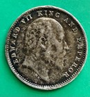 1903 British India Two 2 Annas .917 Silver Coin  — photo 2