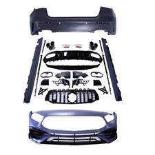 Body Kit "A45"COMPLETO Paraurti + Minigonne + Griglia + Diffusore Classe A W177