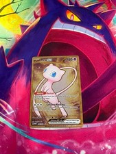 Mew ex 205/165 Carta Metallo Gioco Leggero Pokemon Inglese TCG