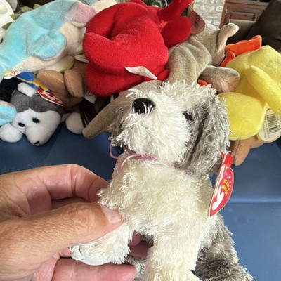 Ty Beanie Babies Herder Sheepdog Plush Stuffed Animal 1996 Vintage