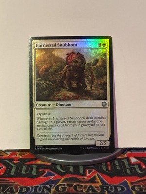 Harnessed Snubhorn U March of the Machine: The Aftermath 3 NM FOIL MTG