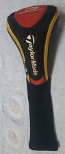 TaylorMade Taylor Made R5 Driver Golf Club Head Cover Yellow Red Black Damaged