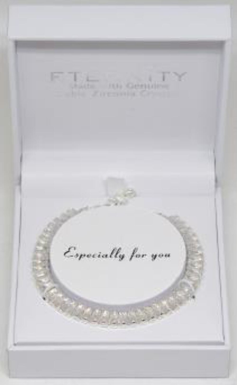 Lucy K Cubic Zirconia Especially For You Crystal Bracelet