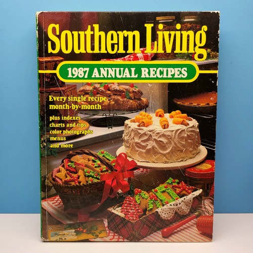 VTG Southern Living Annual Recipes LOT Of 7 Cookbook 1980s 1990s Christmas π - Picture 2 of 18