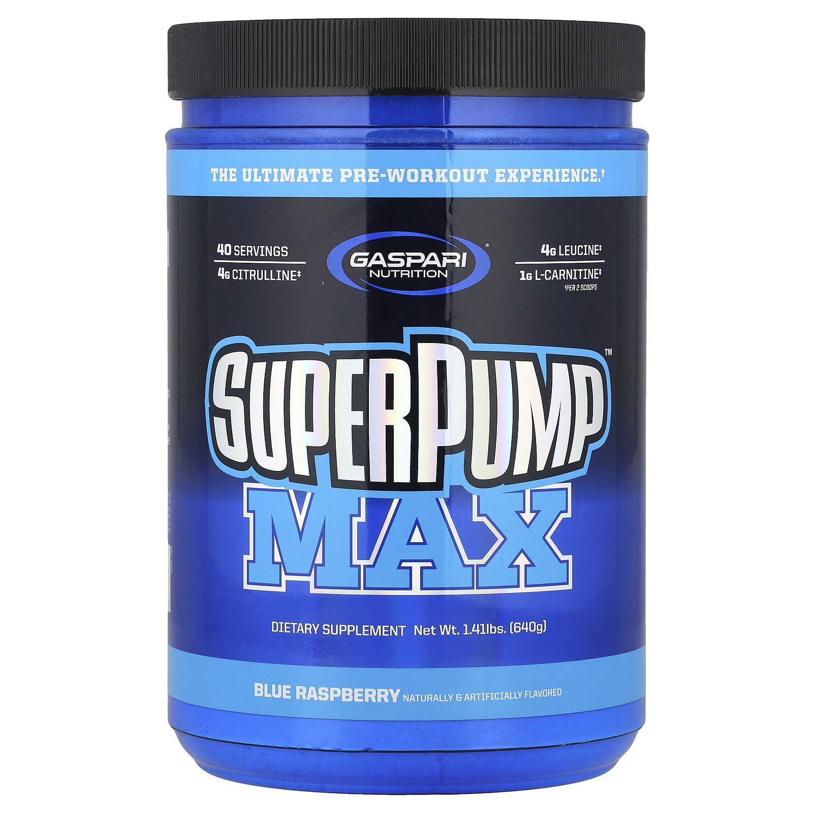SuperPump Max Голубая малина 141 фунта 640 г 8090₽