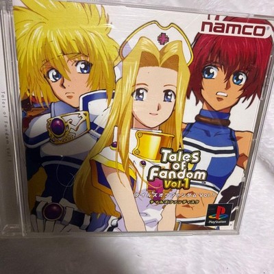 Tales of Fandom Neuwertige Version Sony PS1 Gebraucht Getestet Japanische Ver...