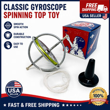 TEDCO Classic Gyroscope Toy Made in USA STEM Physics Science Educational Balance