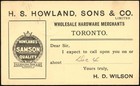 CANADA 1¢ ADMIRAL PSC NOV 1914 HOWLAND HARDWARE P40 — photo 4