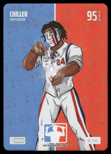 Cam Thomas CHILLER LOGOFOIL Steel Foil Bo Jackson Battle Arena 2026 LOGO-643