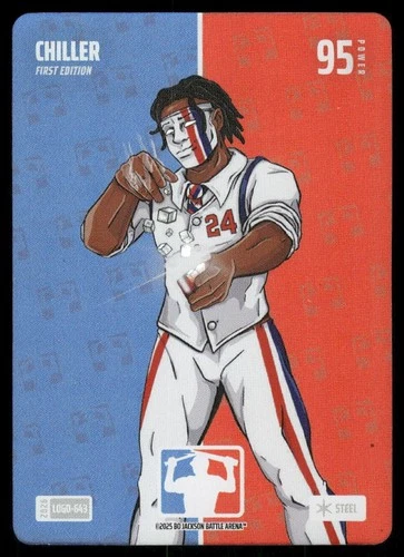 Cam Thomas CHILLER LOGOFOIL Steel Foil Bo Jackson Battle Arena 2026 LOGO-643