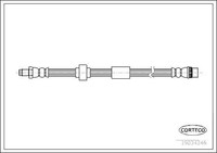 Corteco Bremsschlauch 19034346 FüR Opel Renault