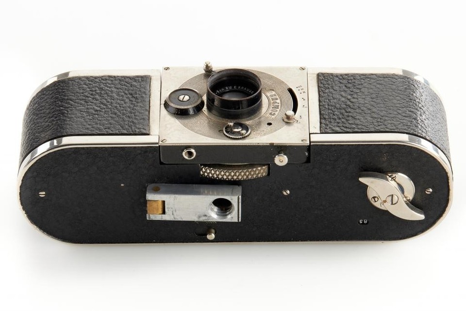 1930's G.A. Krauss Peggy 35 mm Folding Camera | #1815786889